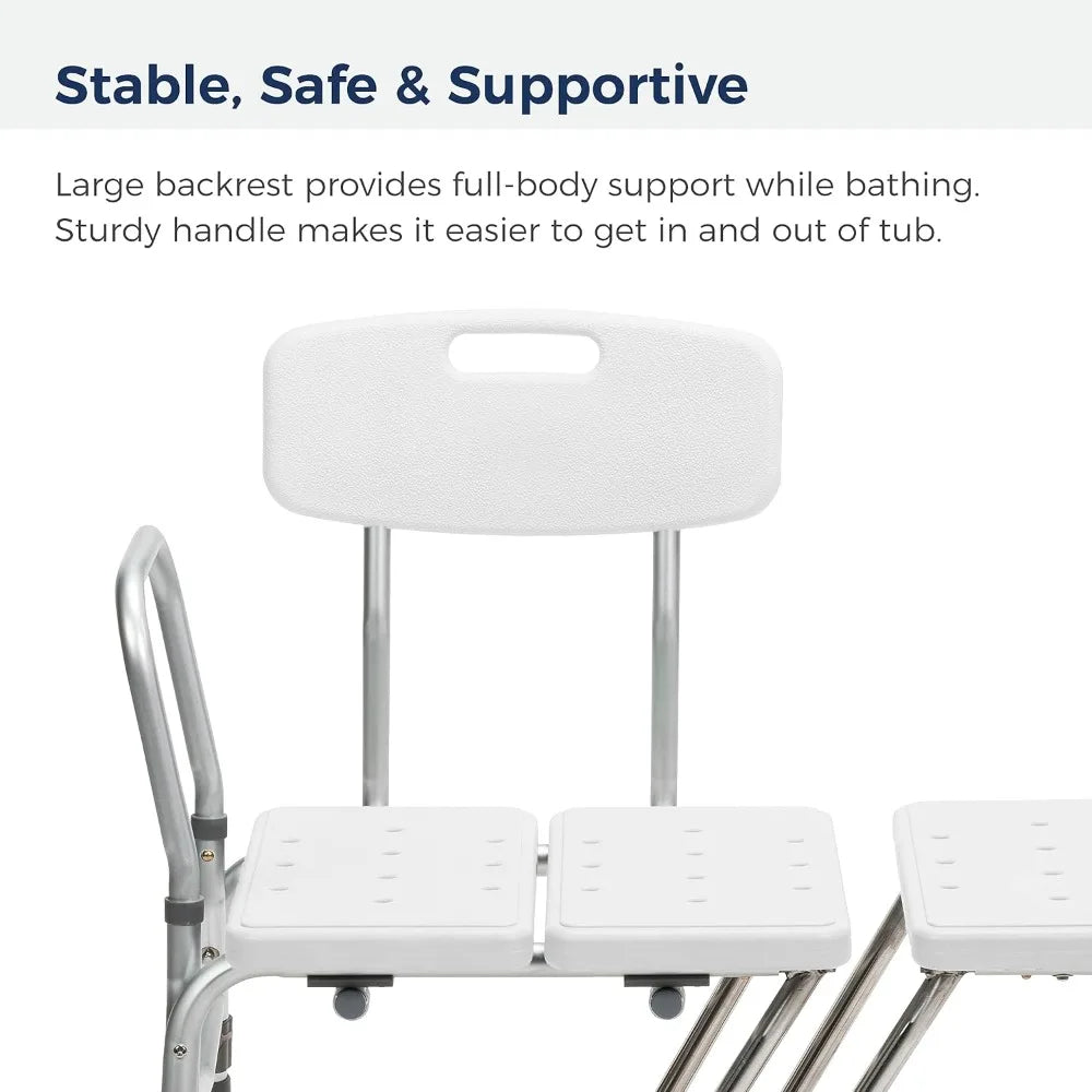 Hign Concerned Tub Transfer Bench With Curtain Guard