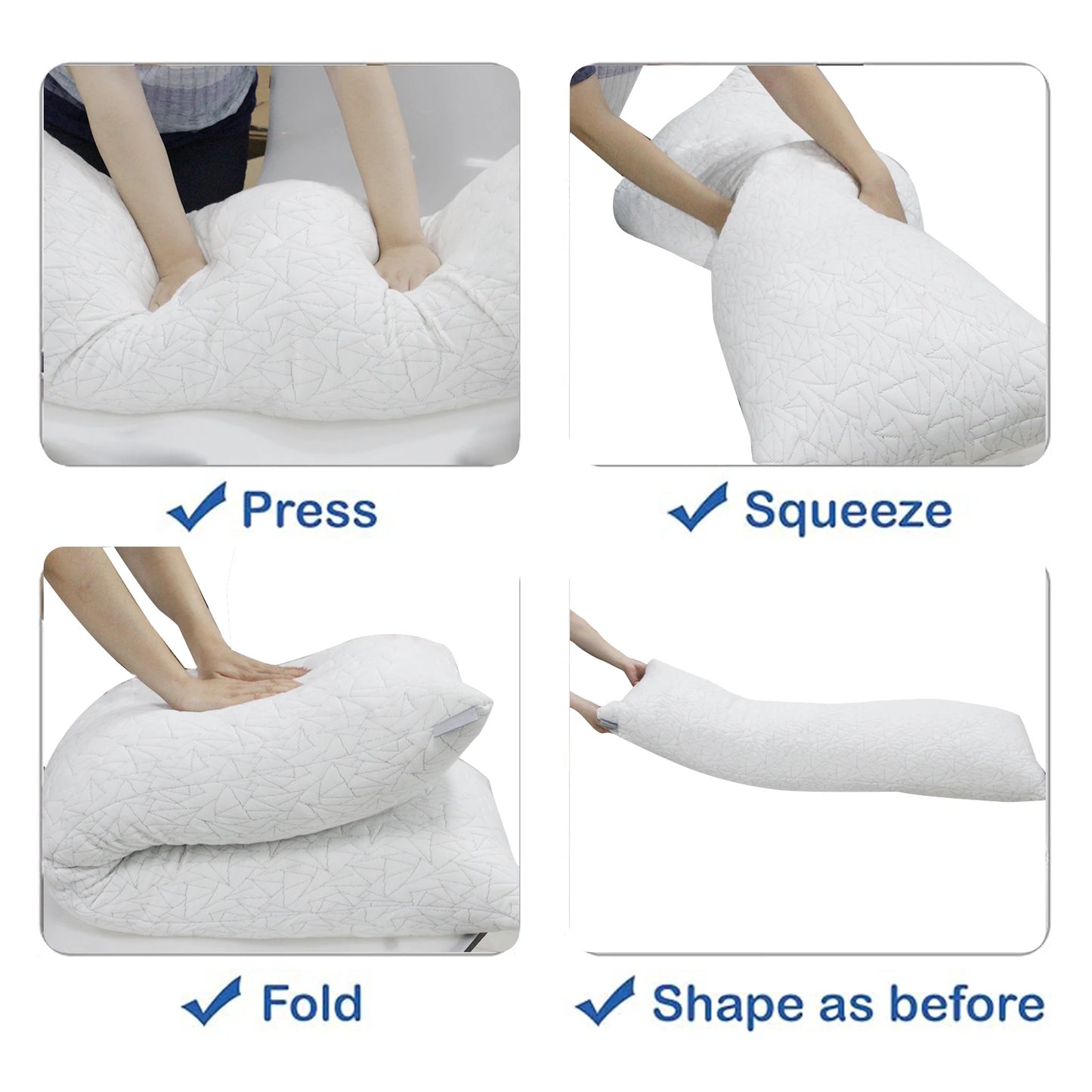 Guangdong Brand Memory Foam Body Pillow For Sleep Quality