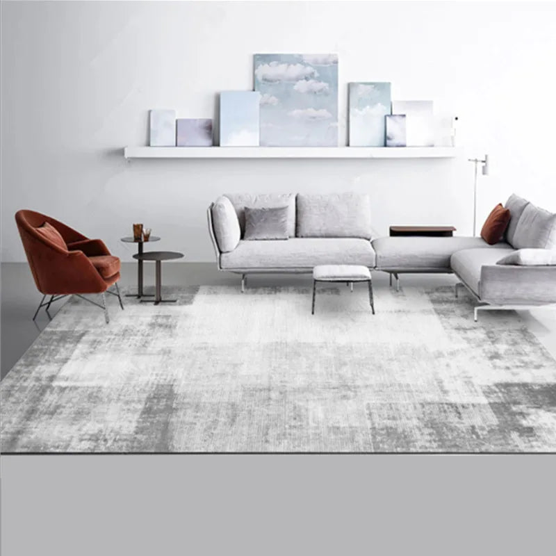 Nordic Ink Splash Non Slip Carpet For Living Room Absorbs Water And Oil Soft Underfoot Rug
