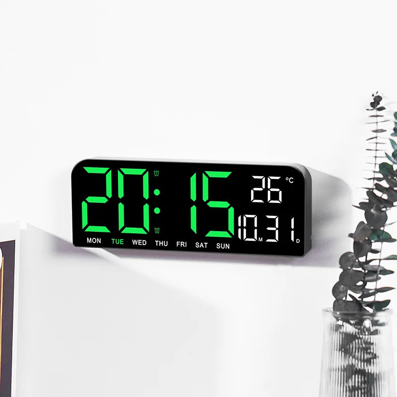 TIMESS Digital Alarm Clock With Temperature And Date