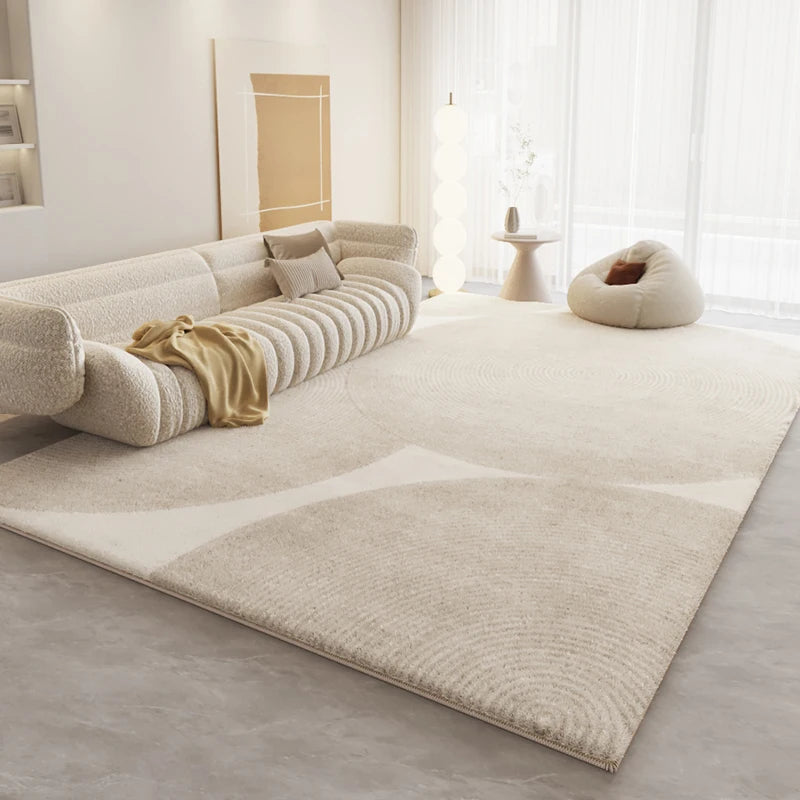 Wilton Geometric Living Room Rug Non Slip Backing 100 Percent Polyester Durable For Wood Or Carpet