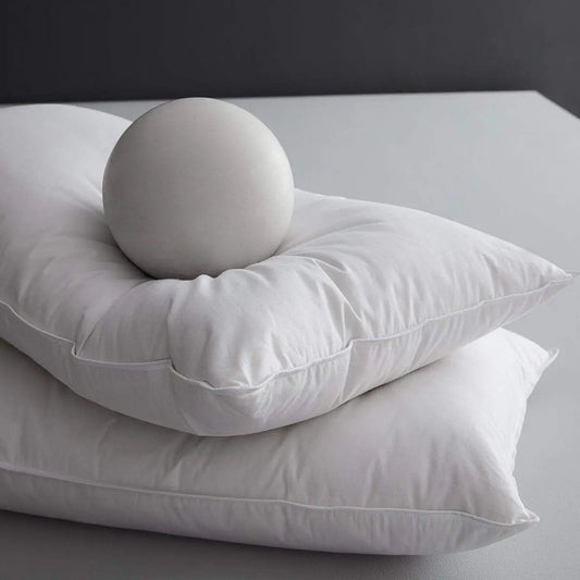 Zhejiang Duck Feathers And Down Pillow Set Cotton Cover 2