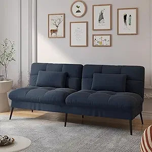 Zhiyong Convertible Futon Sofa Bed Corduroy Loveseat