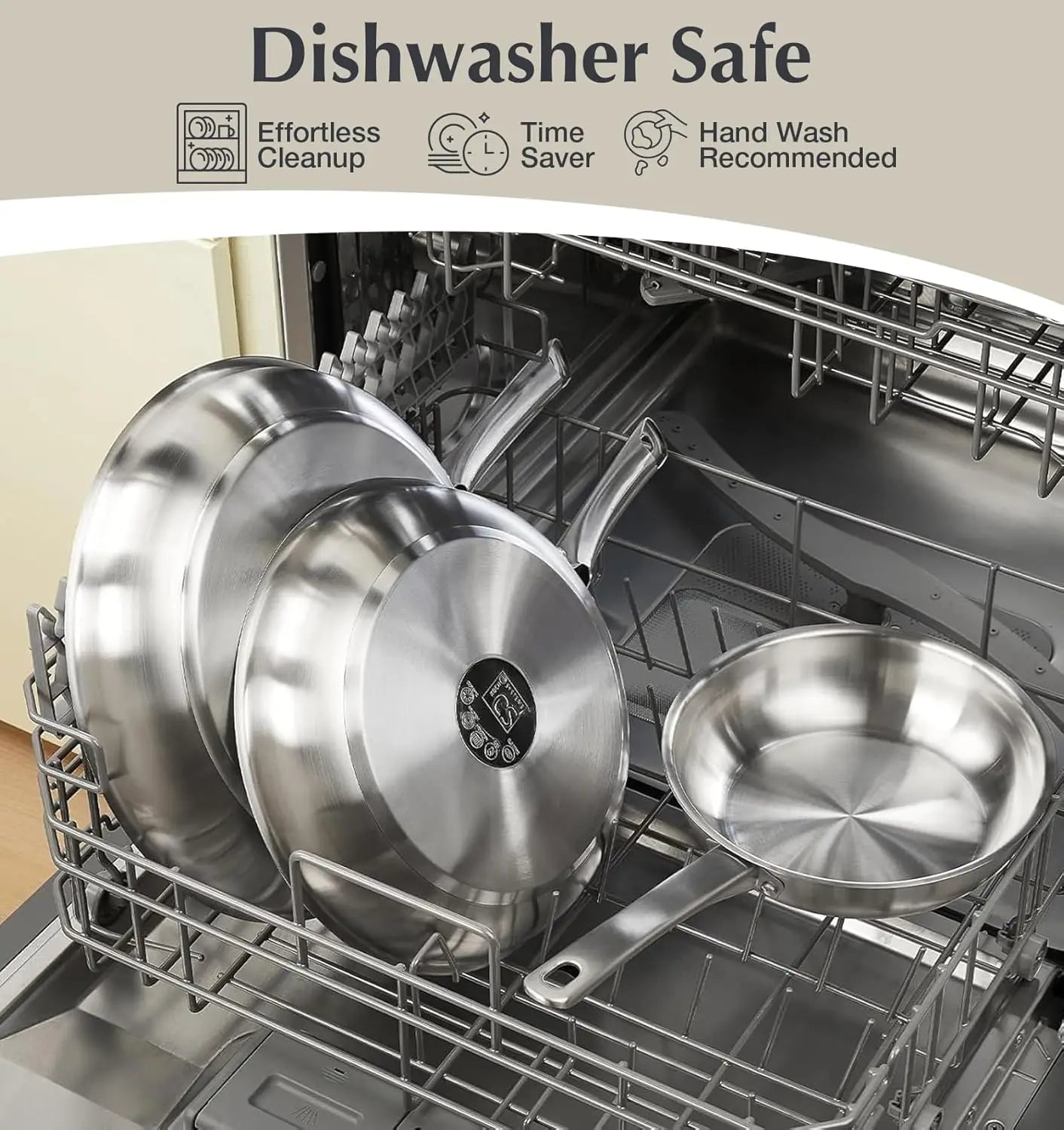 Koch Systeme CS Stainless Steel Cookware Set Induction Ready Non Toxic 18 10 Aluminum Core