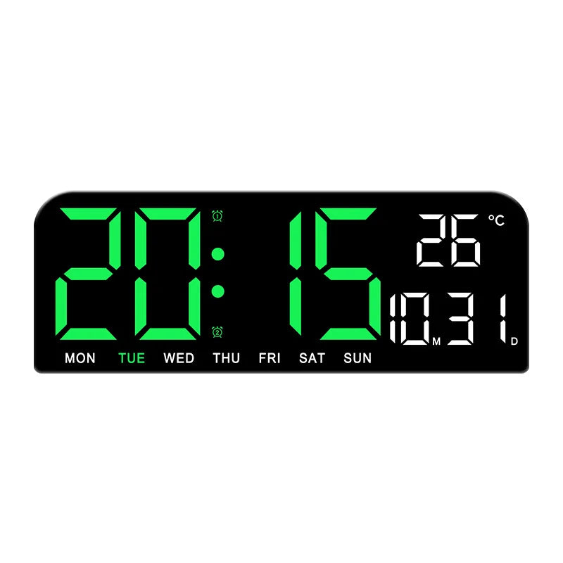 TIMESS Digital Alarm Clock With Temperature And Date