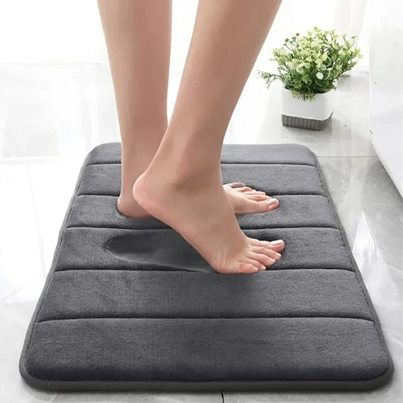 Super Absorbent Bath Rug Set 3 Pieces Non Slip Mats