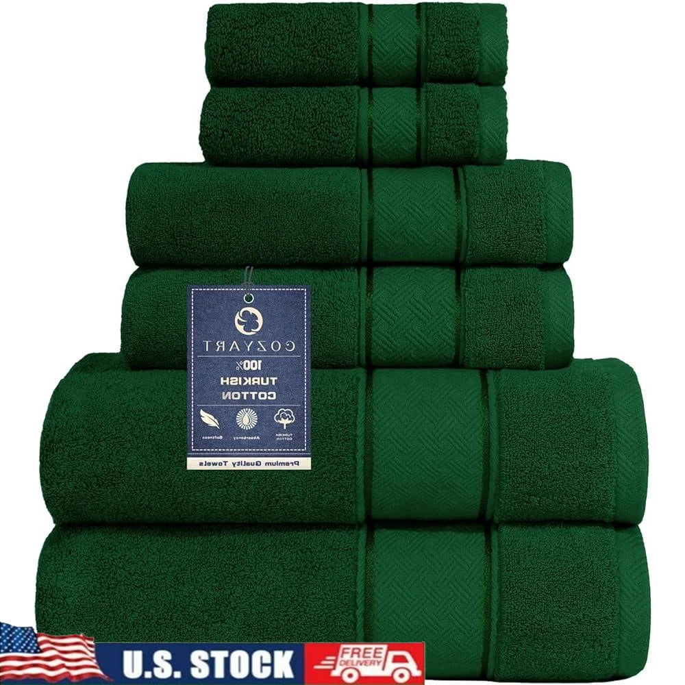 DUTRIEUXCN Luxury Turkish Cotton Towel Set Bath Spa