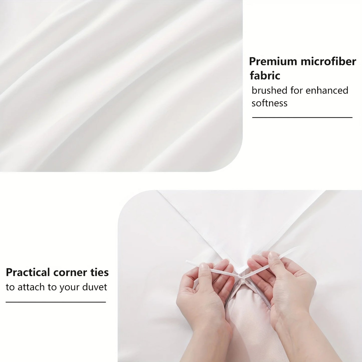 EvichCN Summer Cooling Cotton Duvet Cover Set For Bedroom