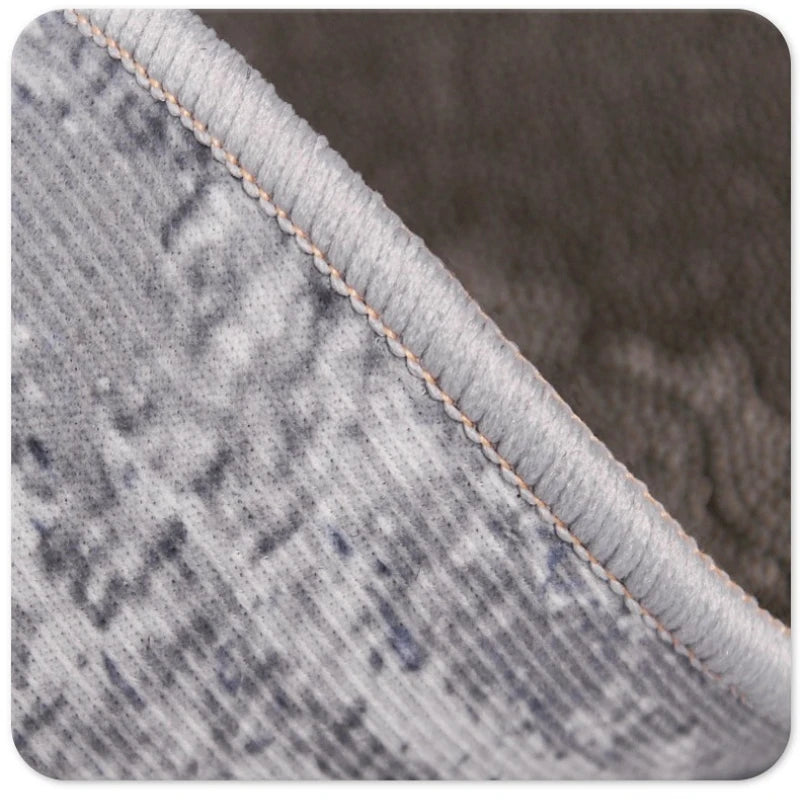 Nordic Ink Splash Non Slip Carpet For Living Room Absorbs Water And Oil Soft Underfoot Rug
