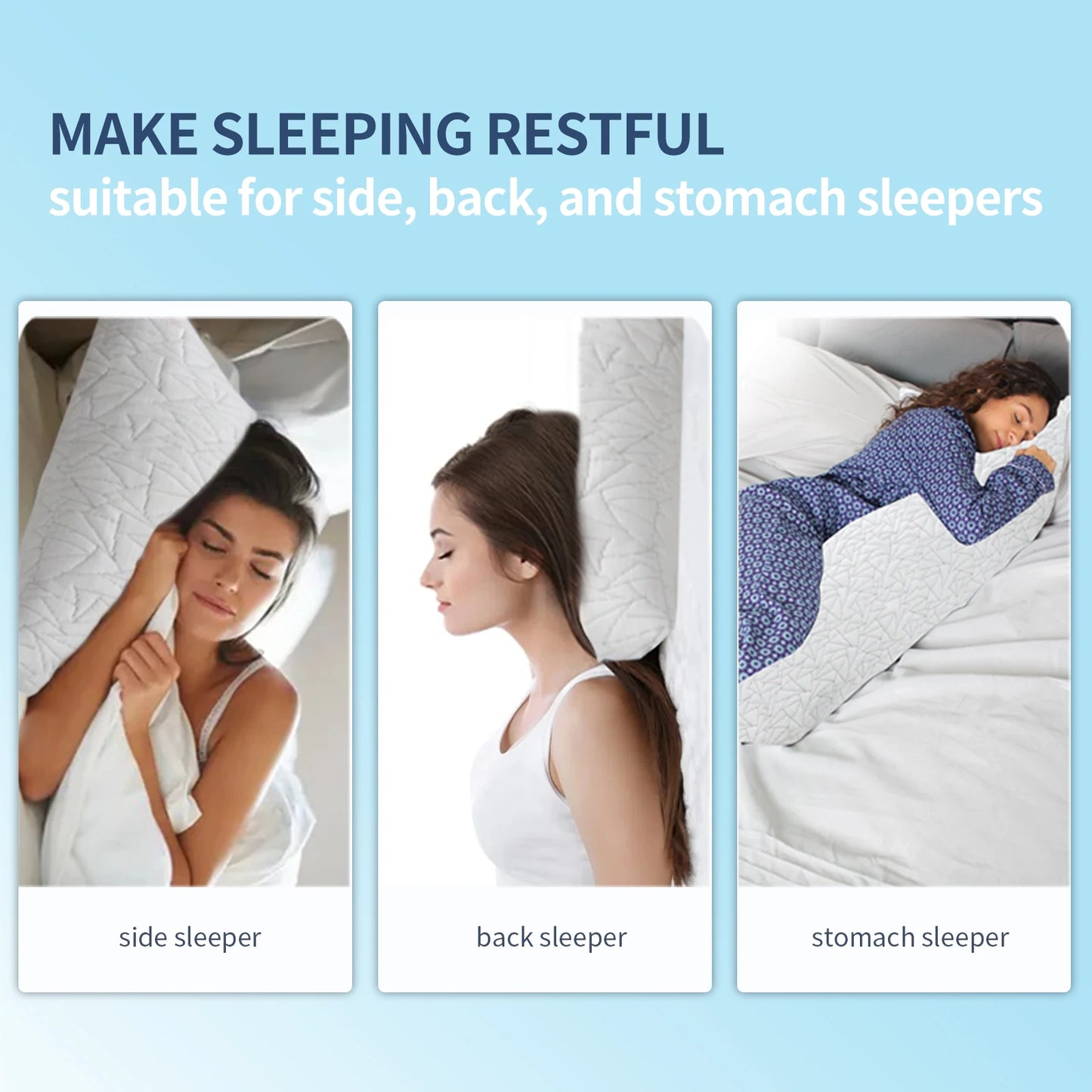 Guangdong Brand Memory Foam Body Pillow For Sleep Quality