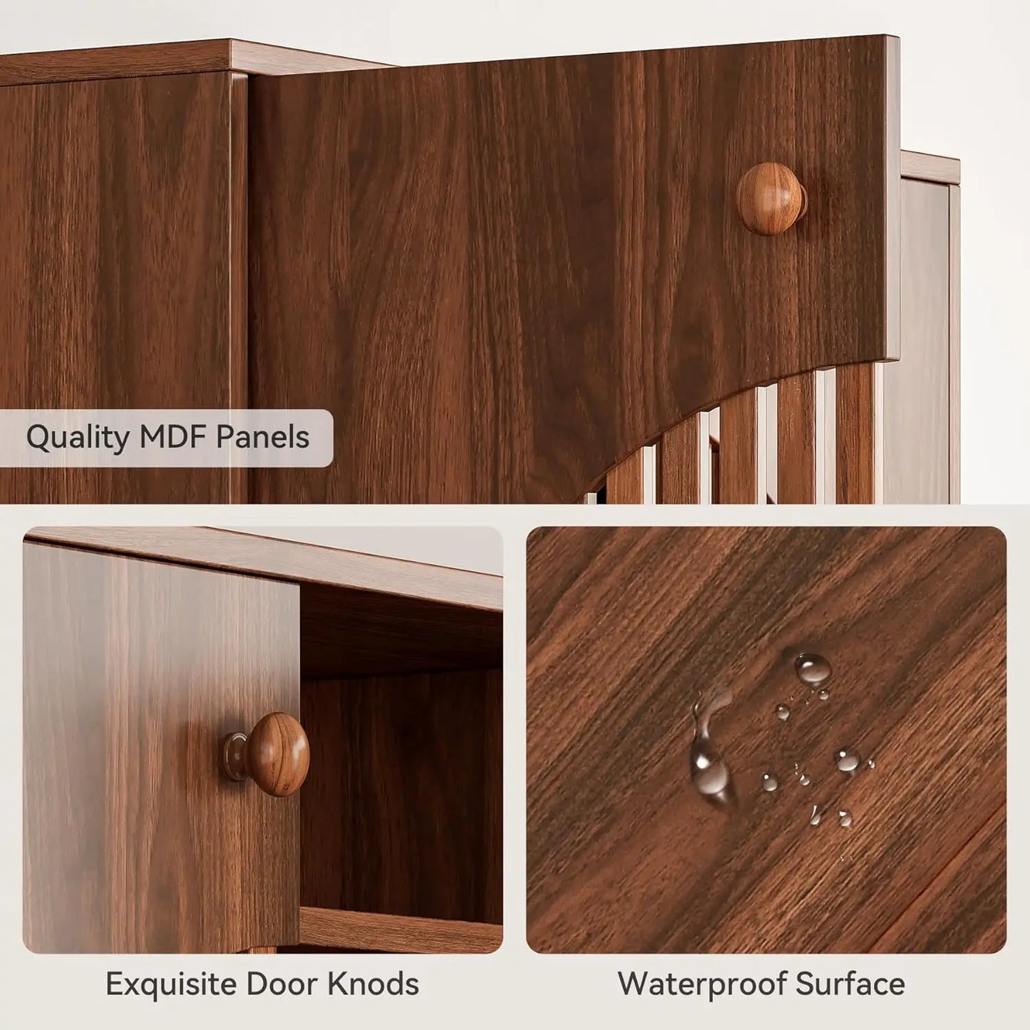 Little Tree 5-Tier Shoe Cabinet Farmhouse Style Organizer