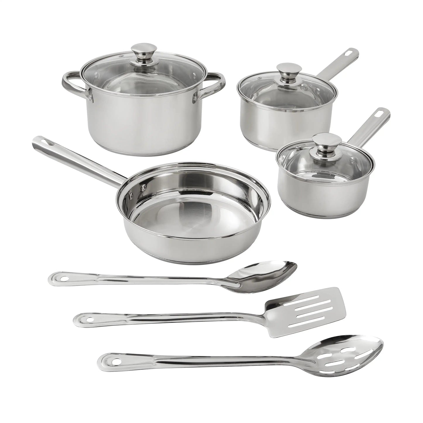 Hign-concerned Nonstick Stainless Steel Cookware Set