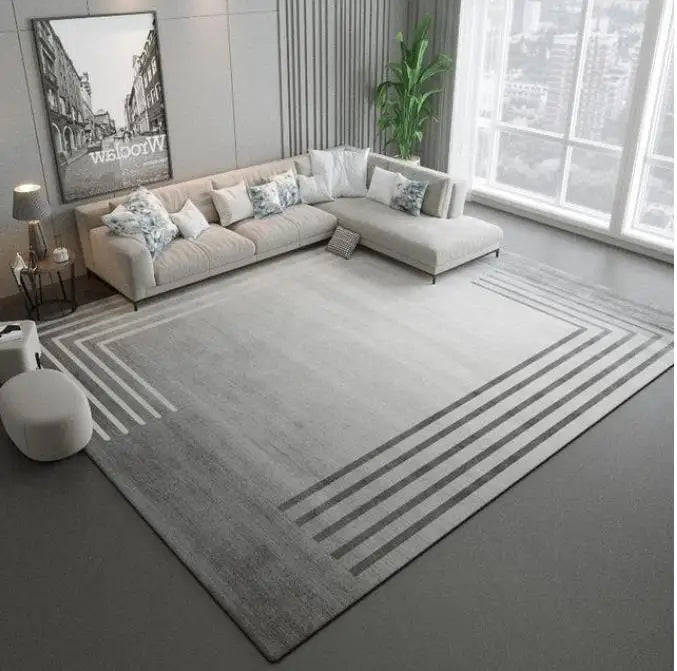 Nordic Ink Splash Non Slip Carpet For Living Room Absorbs Water And Oil Soft Underfoot Rug