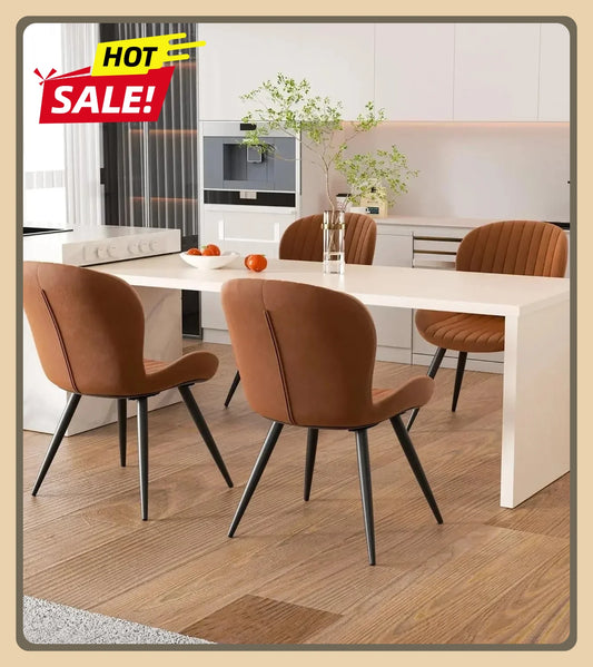 XMSJ Modern Upholstered Dining Chairs For Kitchen Sets