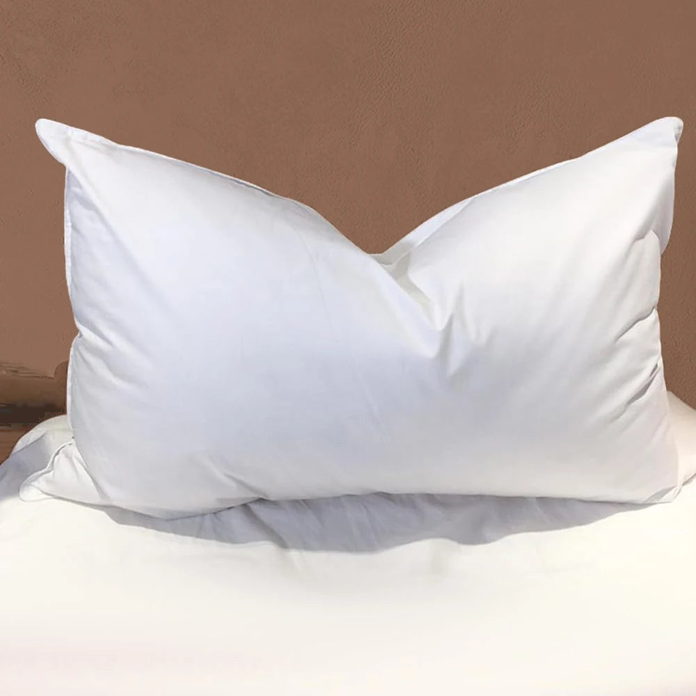 Zhejiang Duck Feathers And Down Pillow Set Cotton Cover 2