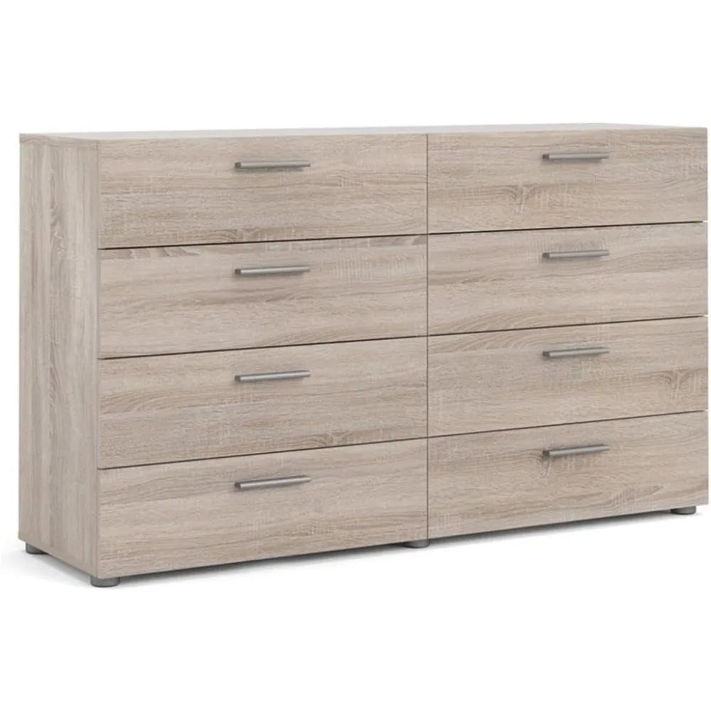 MKDK Engineered Bedroom Set With Dresser And Nightstands