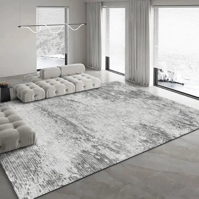Nordic Ink Splash Non Slip Carpet For Living Room Absorbs Water And Oil Soft Underfoot Rug