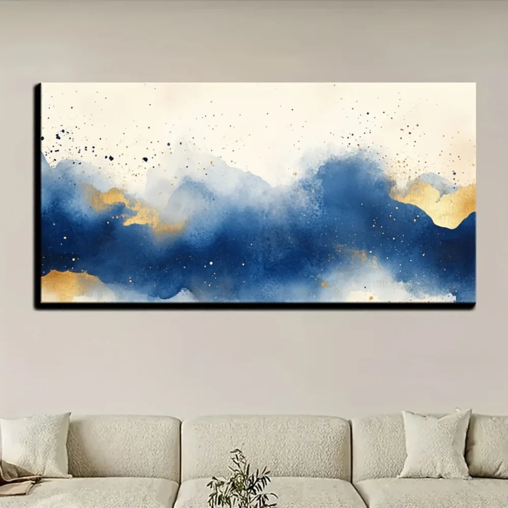 Hign Concerned Abstract Canvas Wall Art Serene Interiors