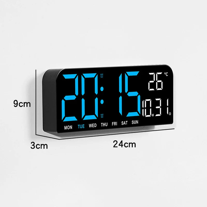 TIMESS Digital Alarm Clock With Temperature And Date