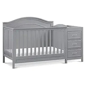 XMSJ Charlie 4 In 1 Convertible Crib With Changing Table