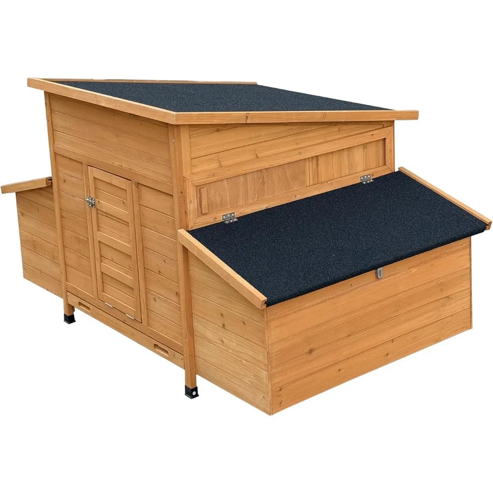 Farm Animals Chicken Coop Outdoor Hen House Nesting Boxes