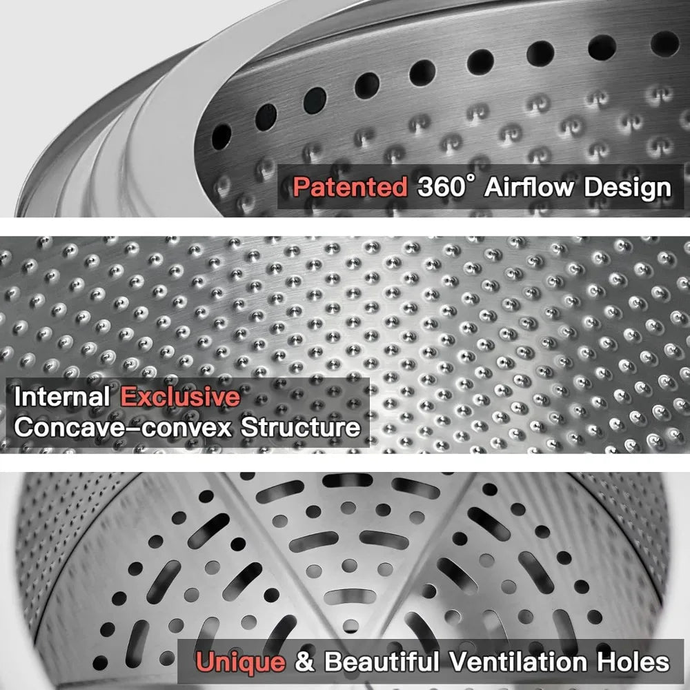 SURESTOVE Smokeless Fire Pit Portable Ash Pan For Outdoor Wood Burning With Cleaner Flames And Reduced Smoke