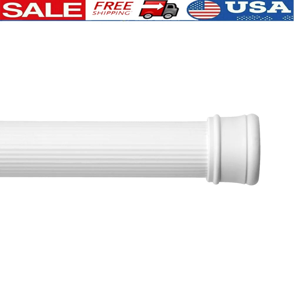 Dutrieux Rust Resistant Steel Shower Curtain Rod Install