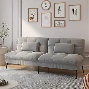 Zhiyong Convertible Futon Sofa Bed Corduroy Loveseat