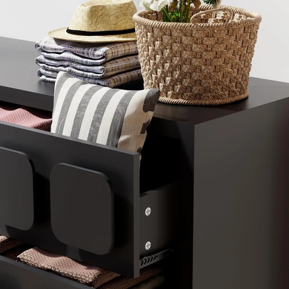 MKDK Modern Bedroom Set With Dresser And Nightstands