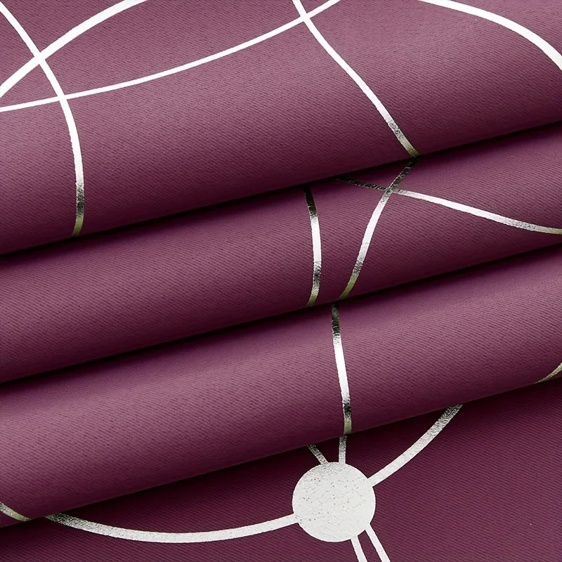 Zhejiang Four Piece Grommet Top Curtain Set Noise Reducing Room Darkening Panels