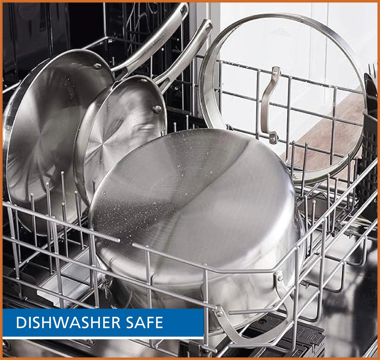 Hign-concerned Nonstick Stainless Steel Cookware Set