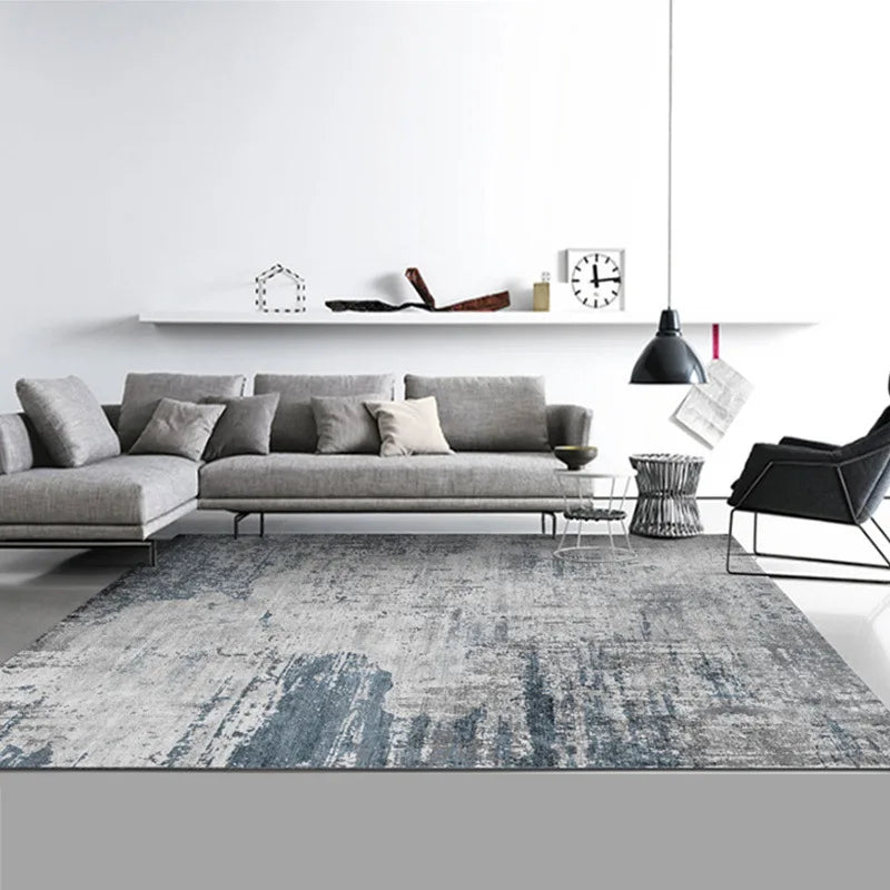 Nordic Ink Splash Non Slip Carpet For Living Room Absorbs Water And Oil Soft Underfoot Rug