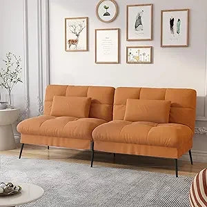 Zhiyong Convertible Futon Sofa Bed Corduroy Loveseat