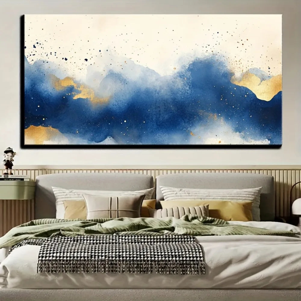 Hign Concerned Abstract Canvas Wall Art Serene Interiors