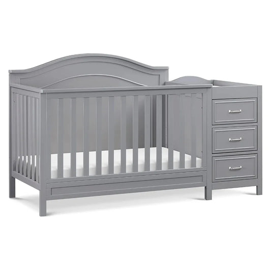 XMSJ Charlie 4 In 1 Convertible Crib With Changing Table