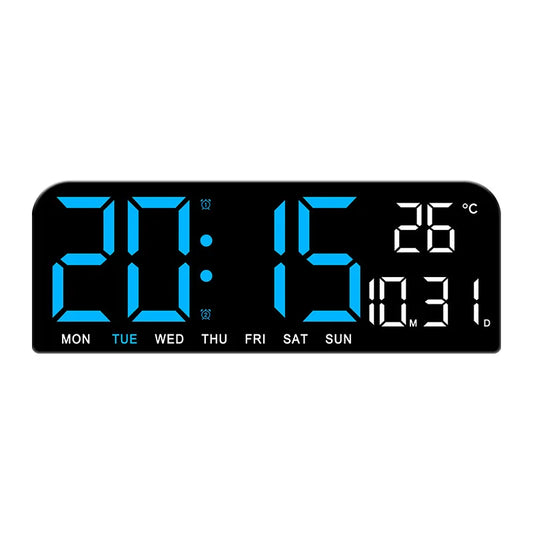 TIMESS Digital Alarm Clock With Temperature And Date
