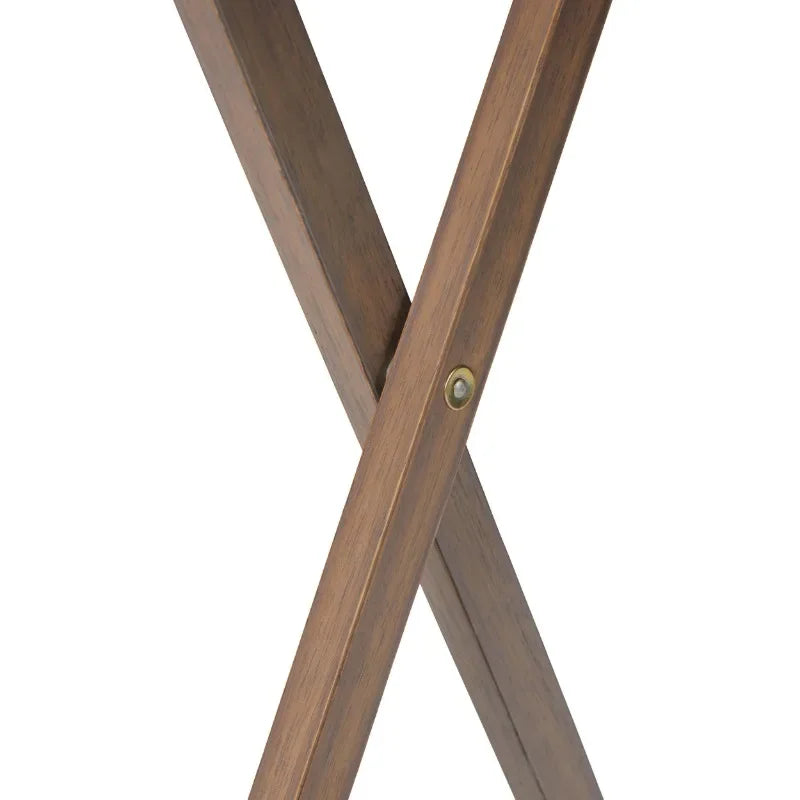 Mainstays 5 Piece Folding XL Oversized Tray Table Set Portable Outdoor Use For Meals Laptops And Crafts