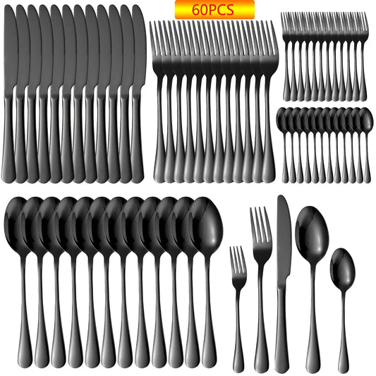 Stainless Steel Flatware Set Cutlery Dishwasher Safe